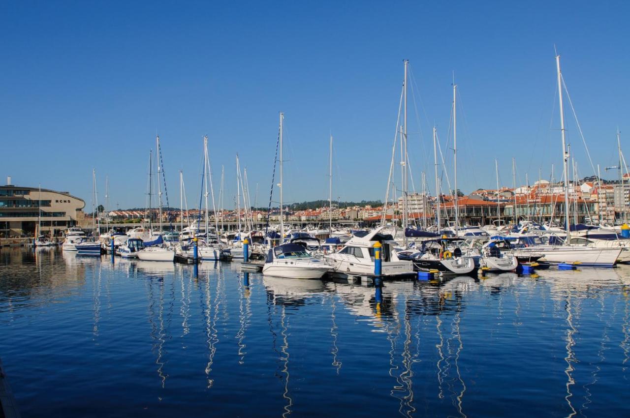 Apartamento Centro Sanxenxo Con Parking Gratis Exterior foto